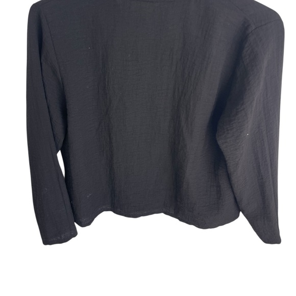 Black Button-Up Jacket - Picture 2 of 4